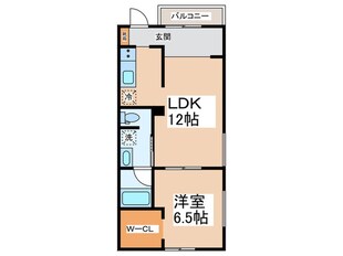 le jardinの物件間取画像